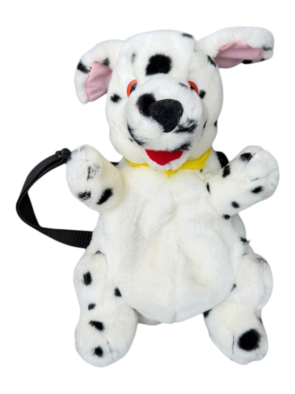 VTG ‘90s Disney 101 Dalmatians Puppy Plush Zipper Backpack
